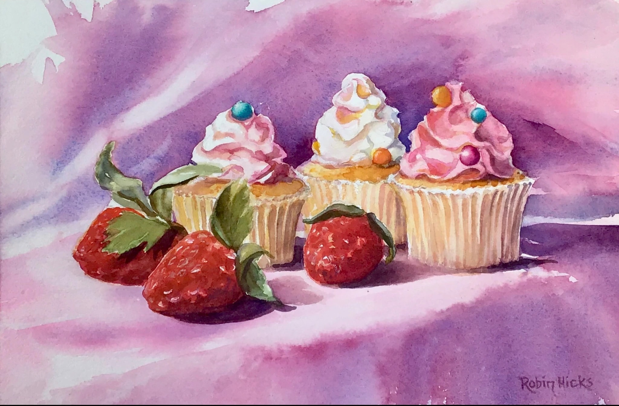 Strawberry Cupcakes