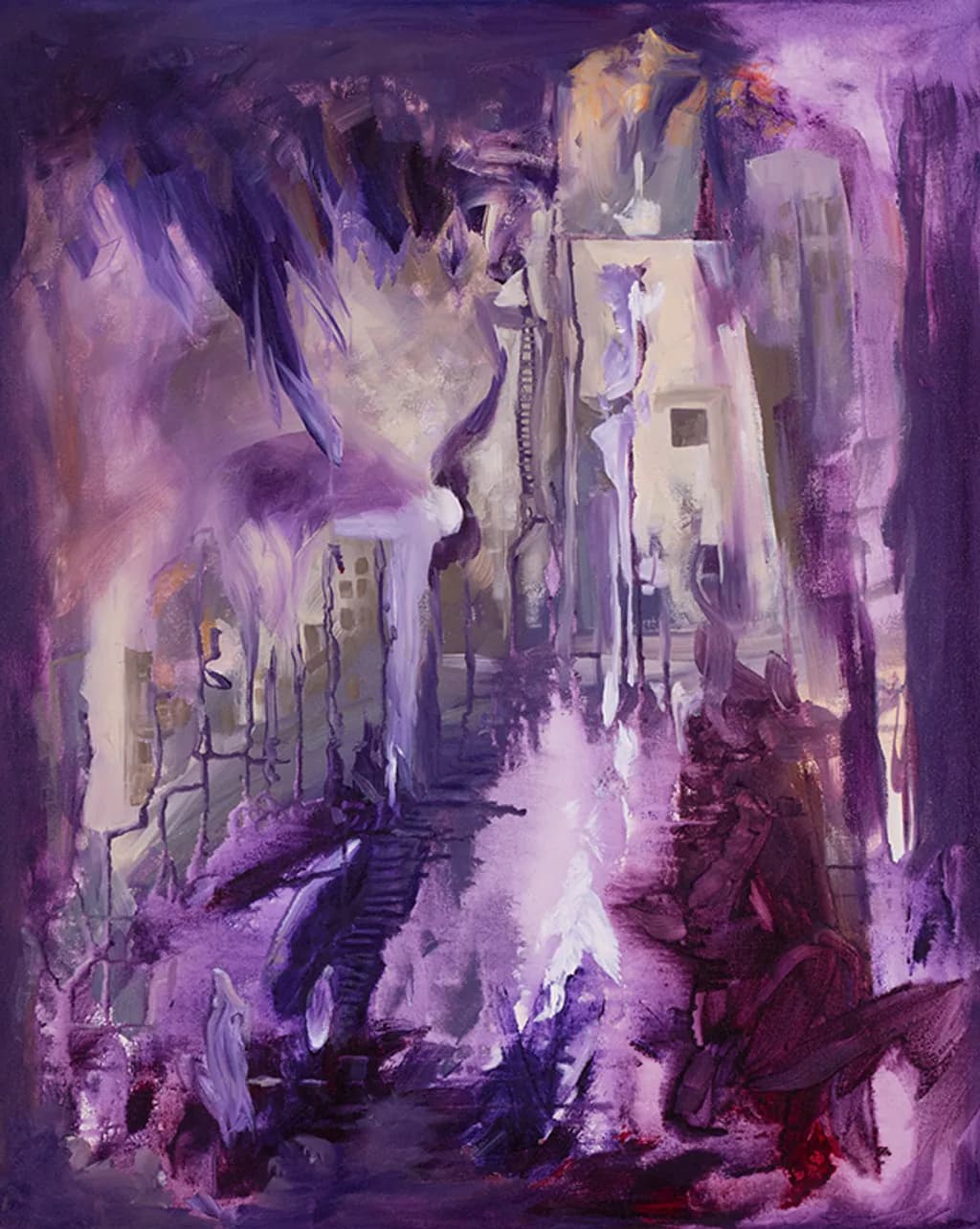 Urban Mystique in Purple