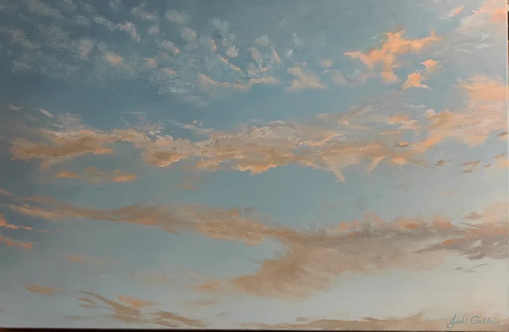Apricot Cloudscape