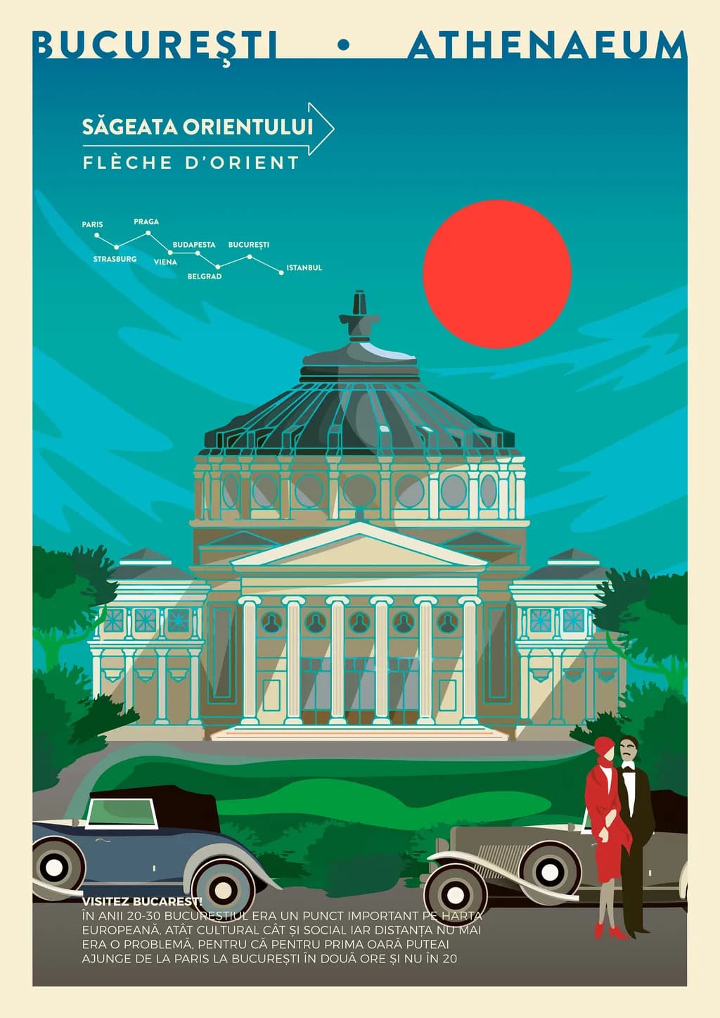Bucuresti Athenaeum Poster
