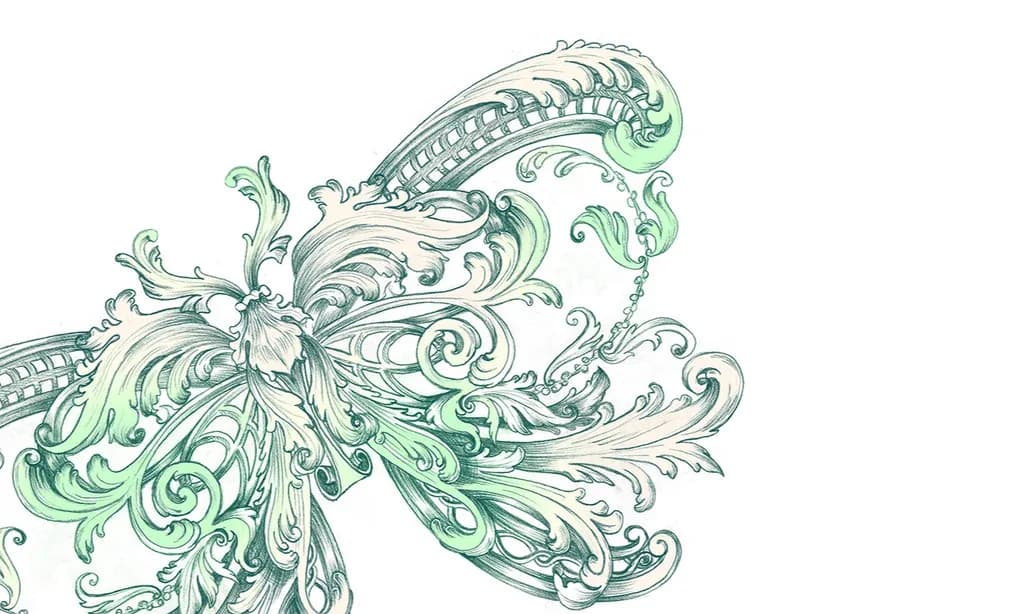 Rococo Butterfly