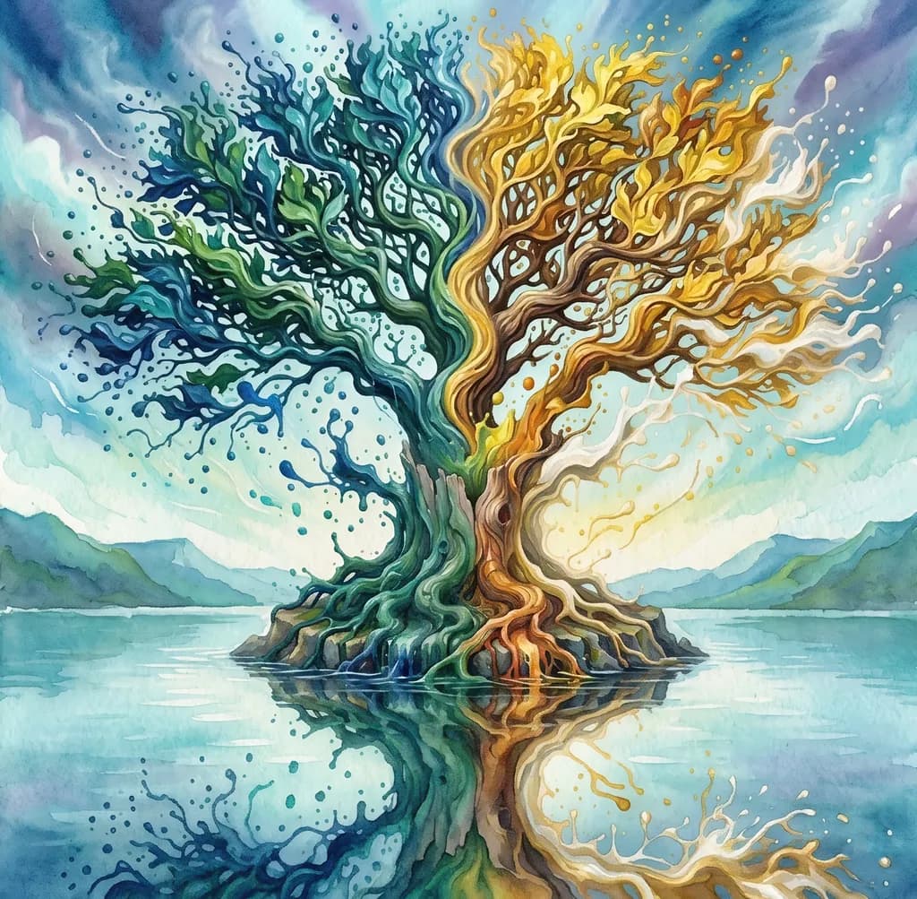 Color Tree Island