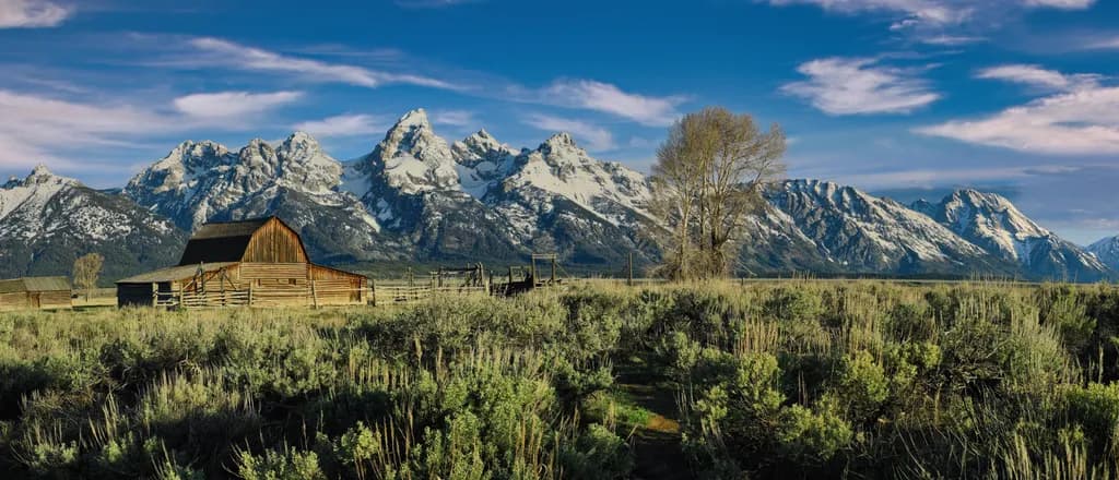 Mountain Barn Vista