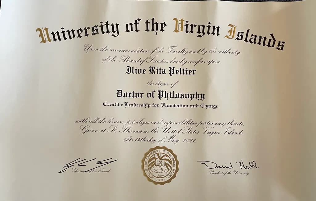 University of the Virgin Islands Degree