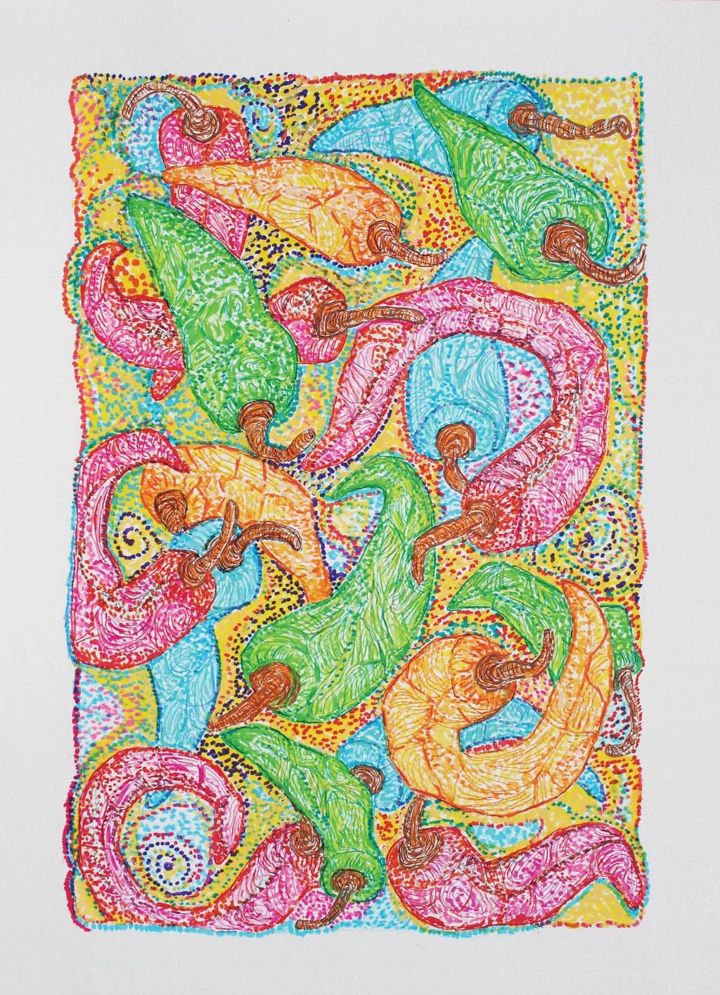 Colorful Chili Cluster