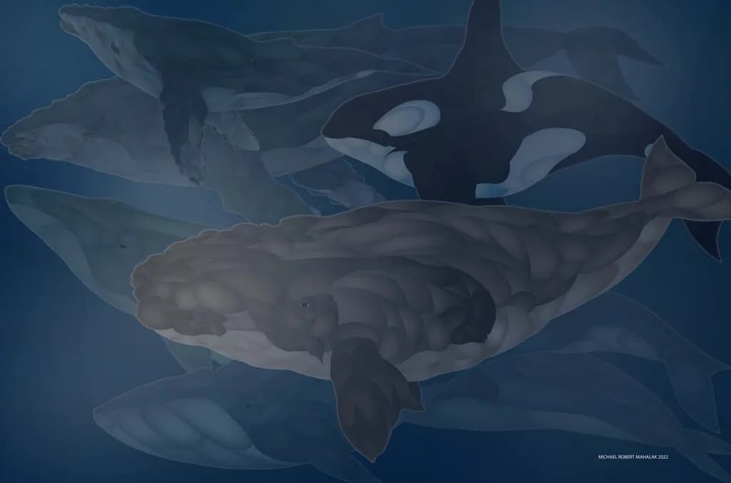 Nighttime Swim