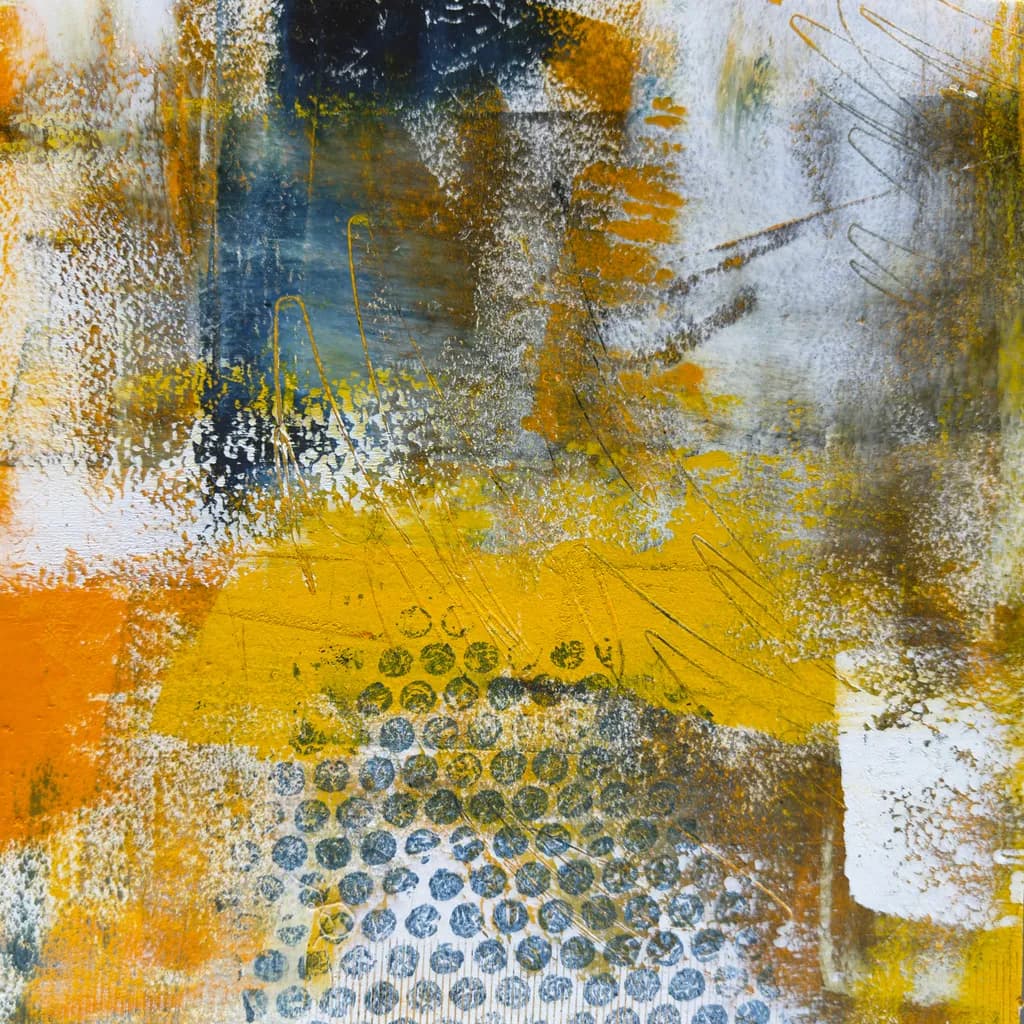 Textured Yellow Pattern