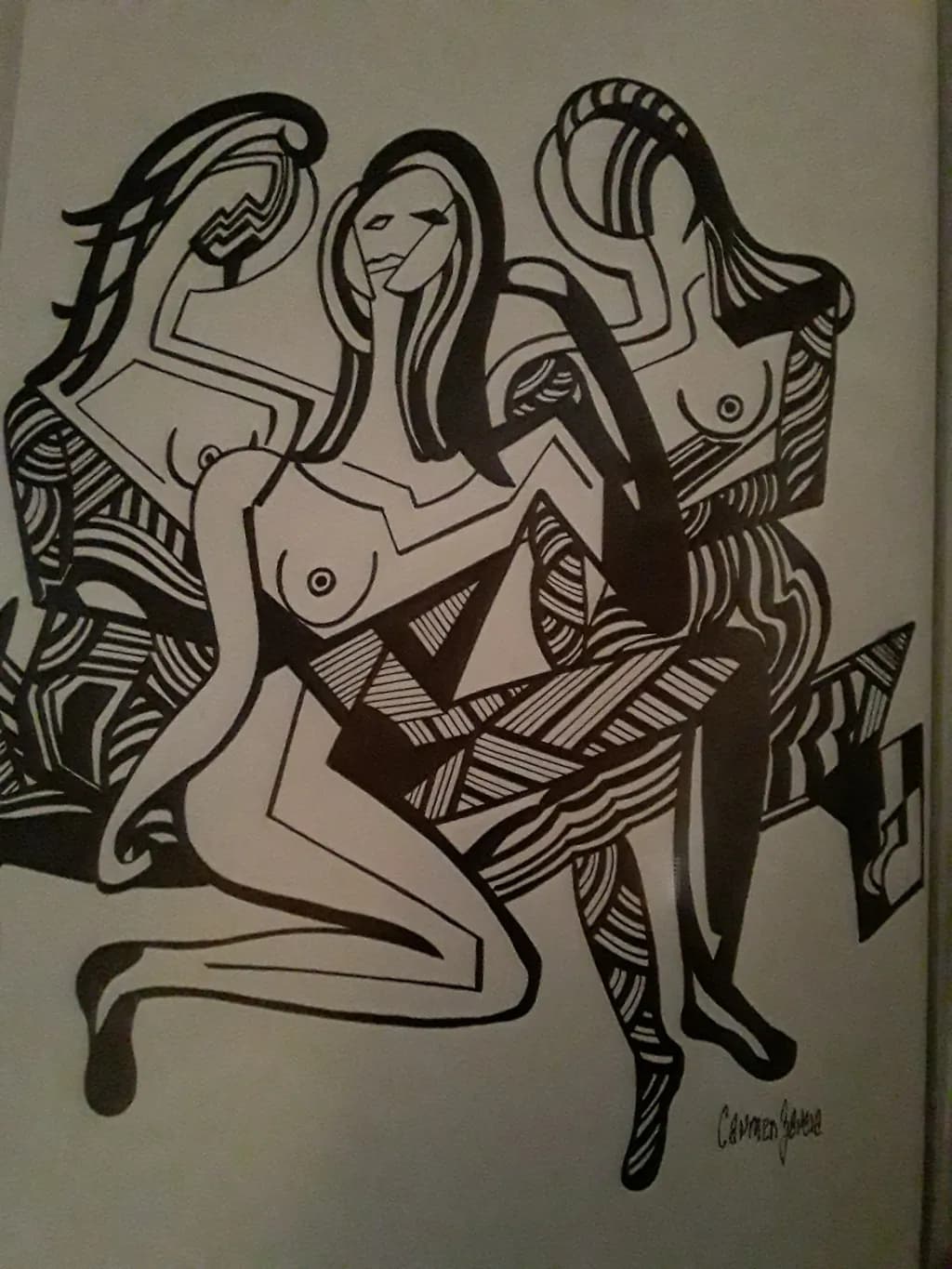 Three Figures Intertwined