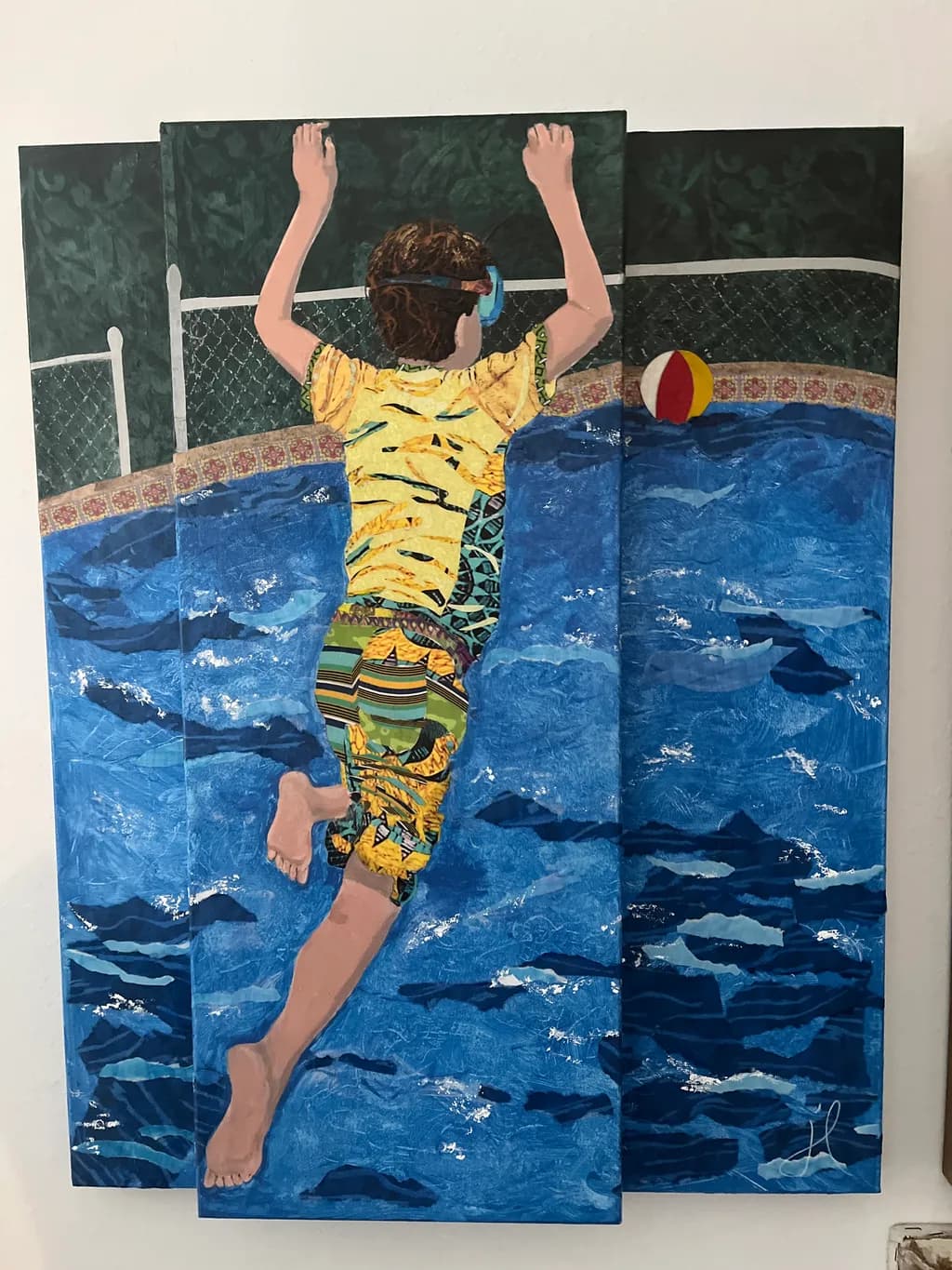 Poolside Leap