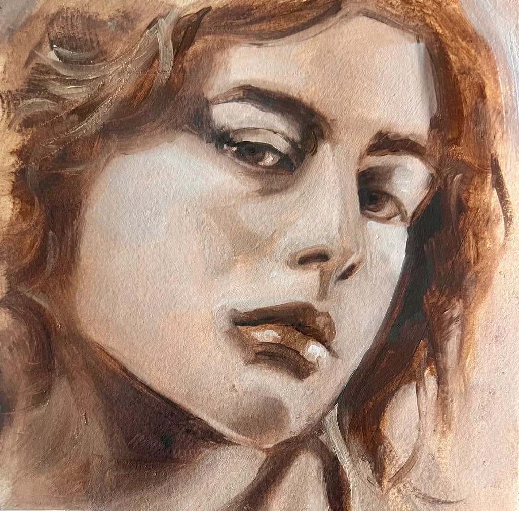 Contemplation Portrait