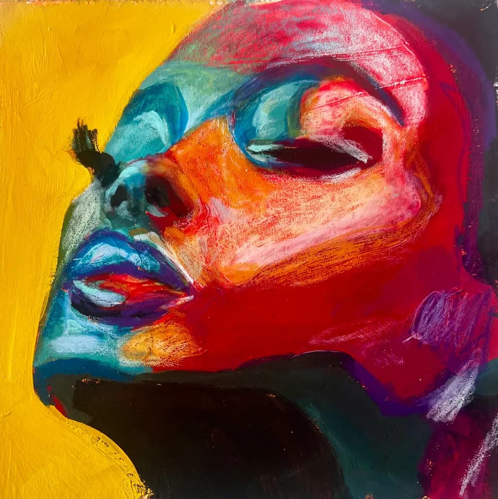 Colorful Portrait Study