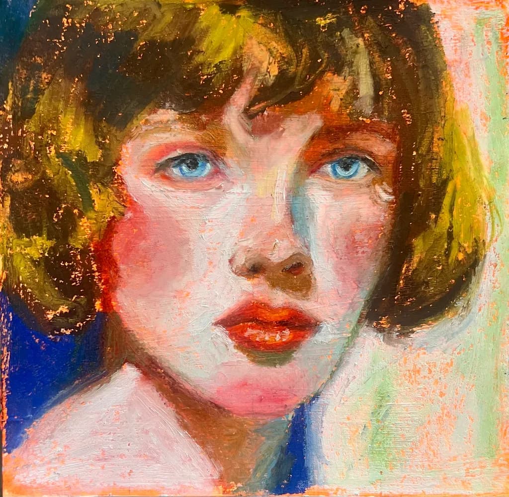 Blue-Eyed Portrait