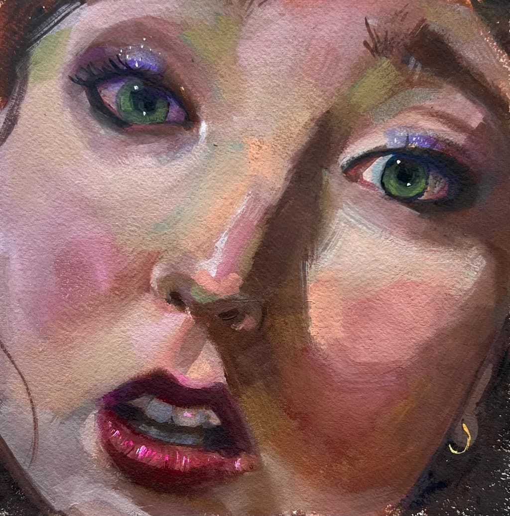 Green-Eyed Portrait