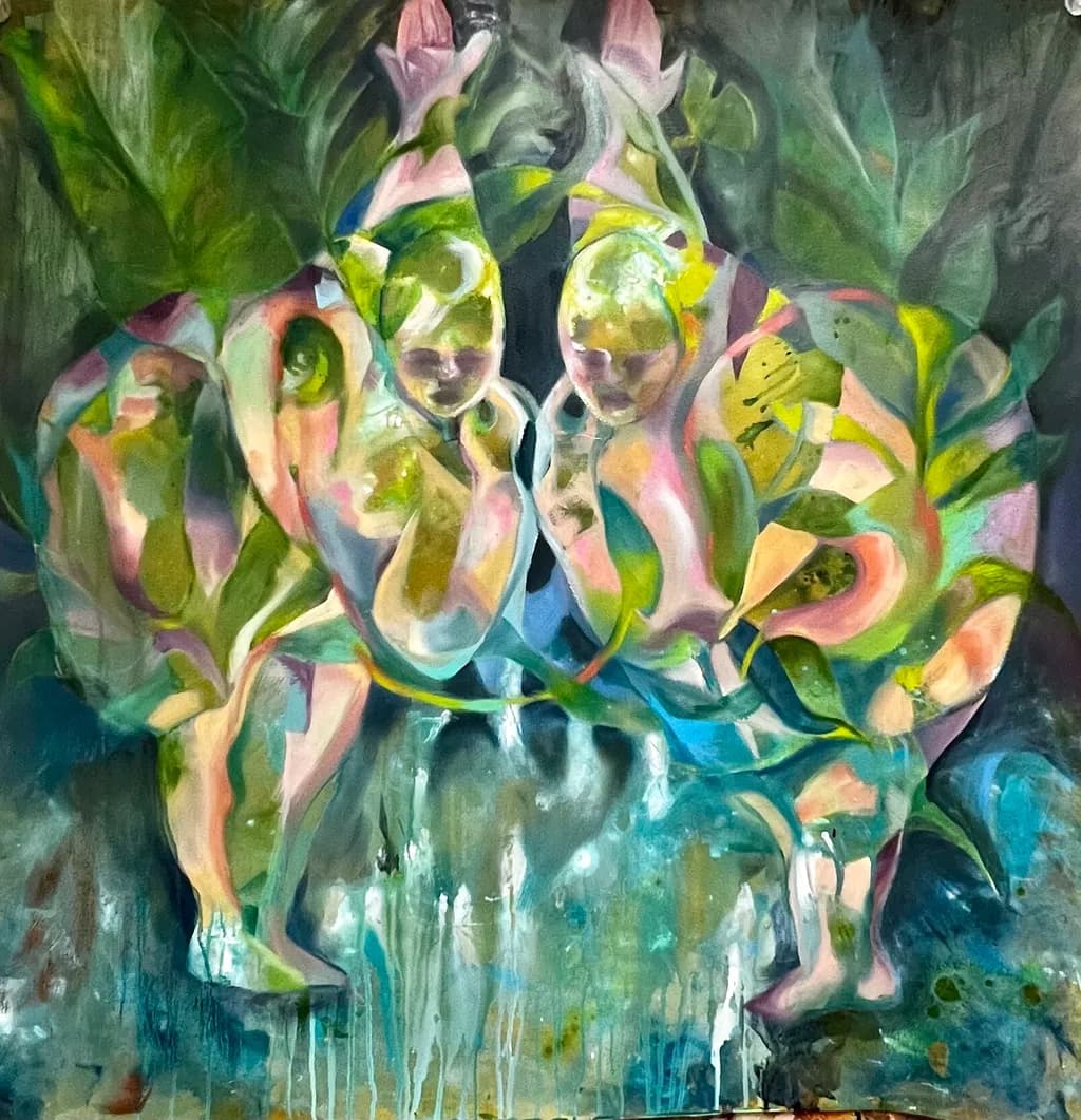 Reflected Leaves