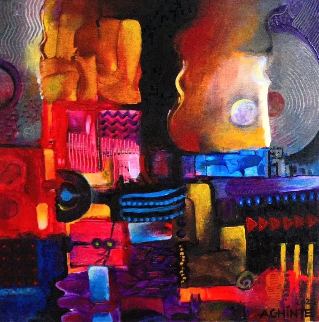 Abstract Color Composition