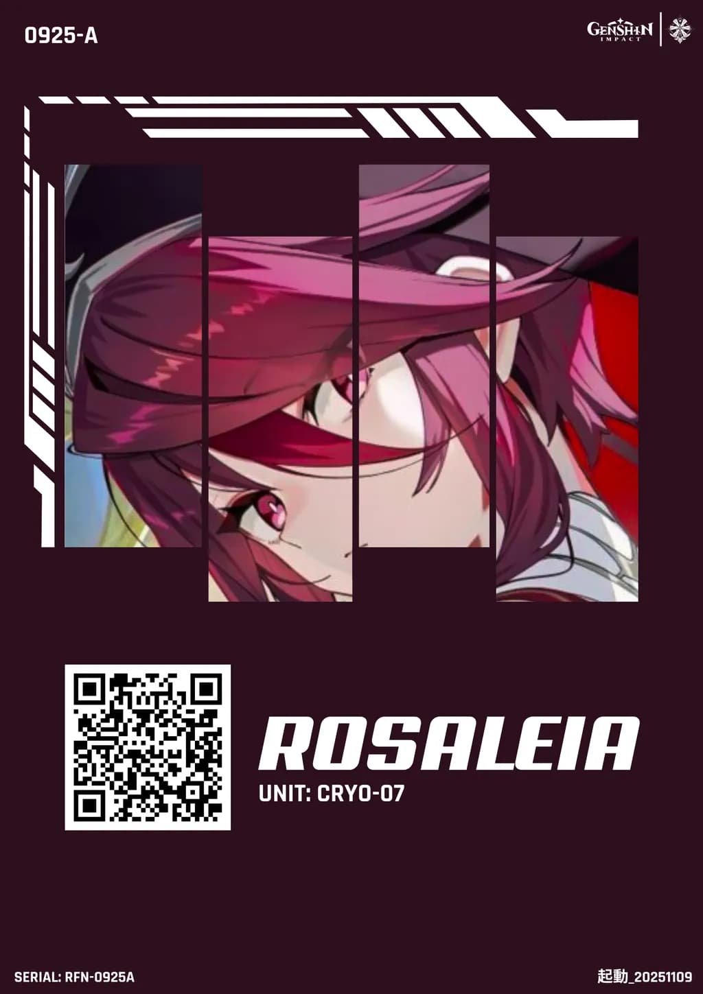 Rosaleia Cryo Unit
