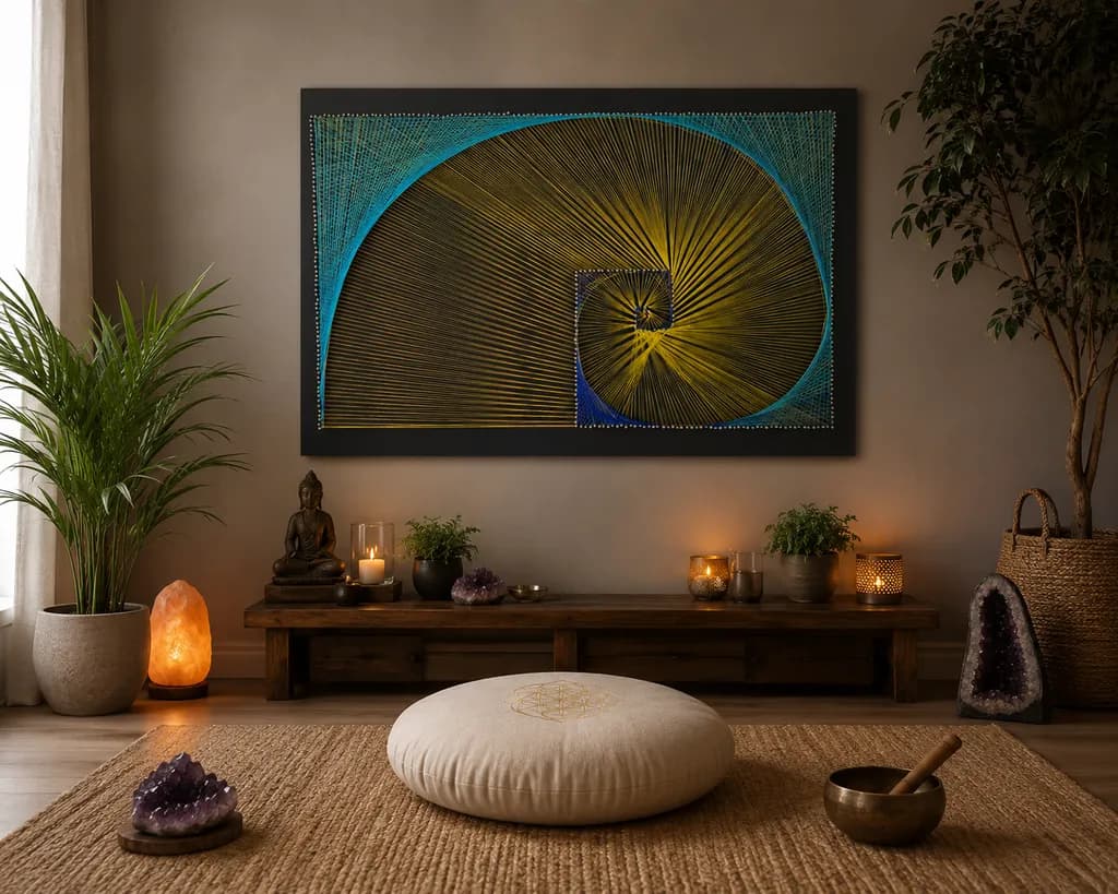 Golden Spiral Geometry