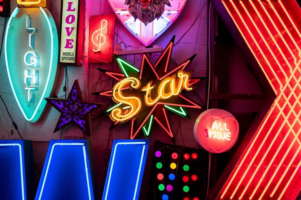 Neon Starburst