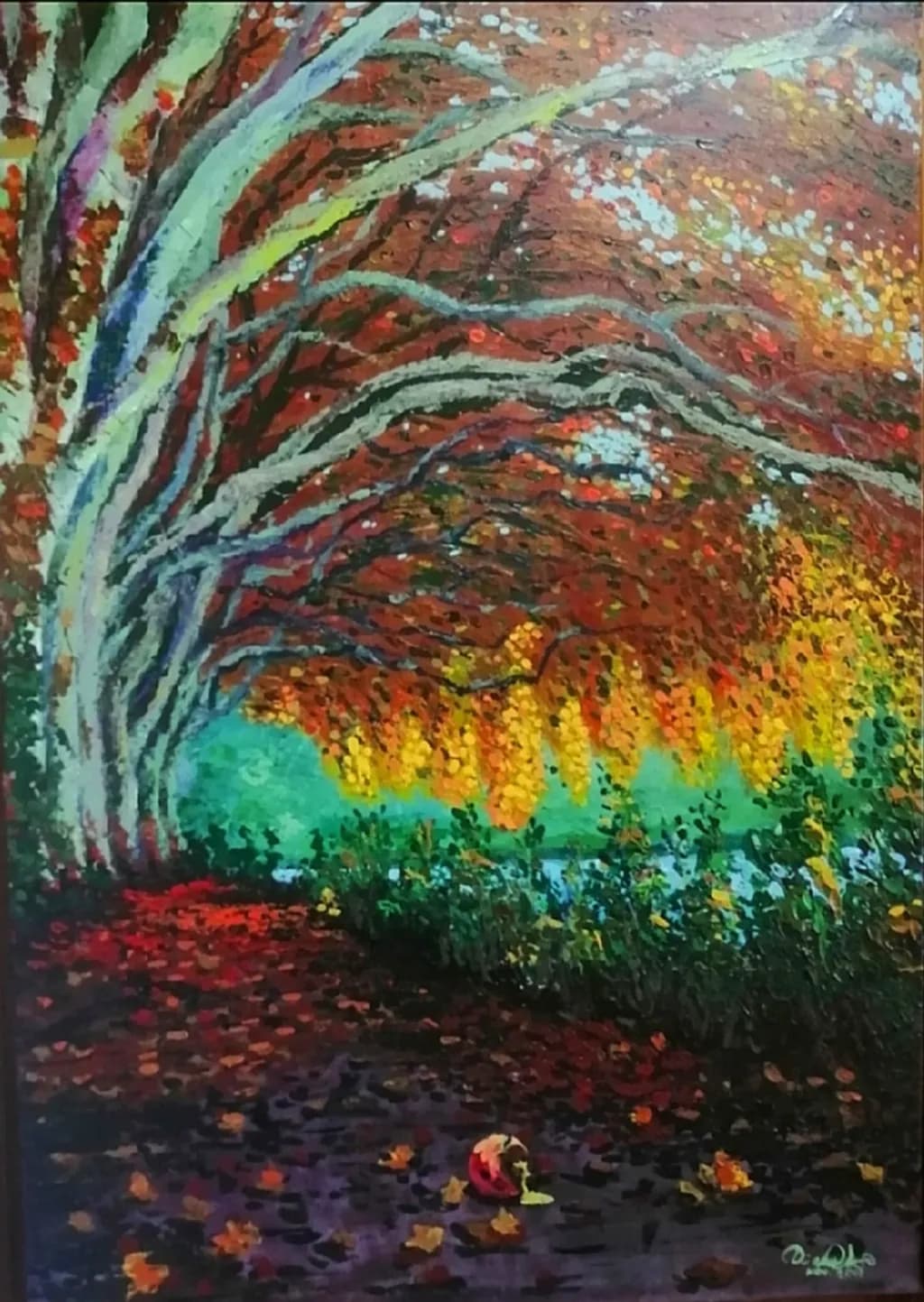 Autumn Tree Path