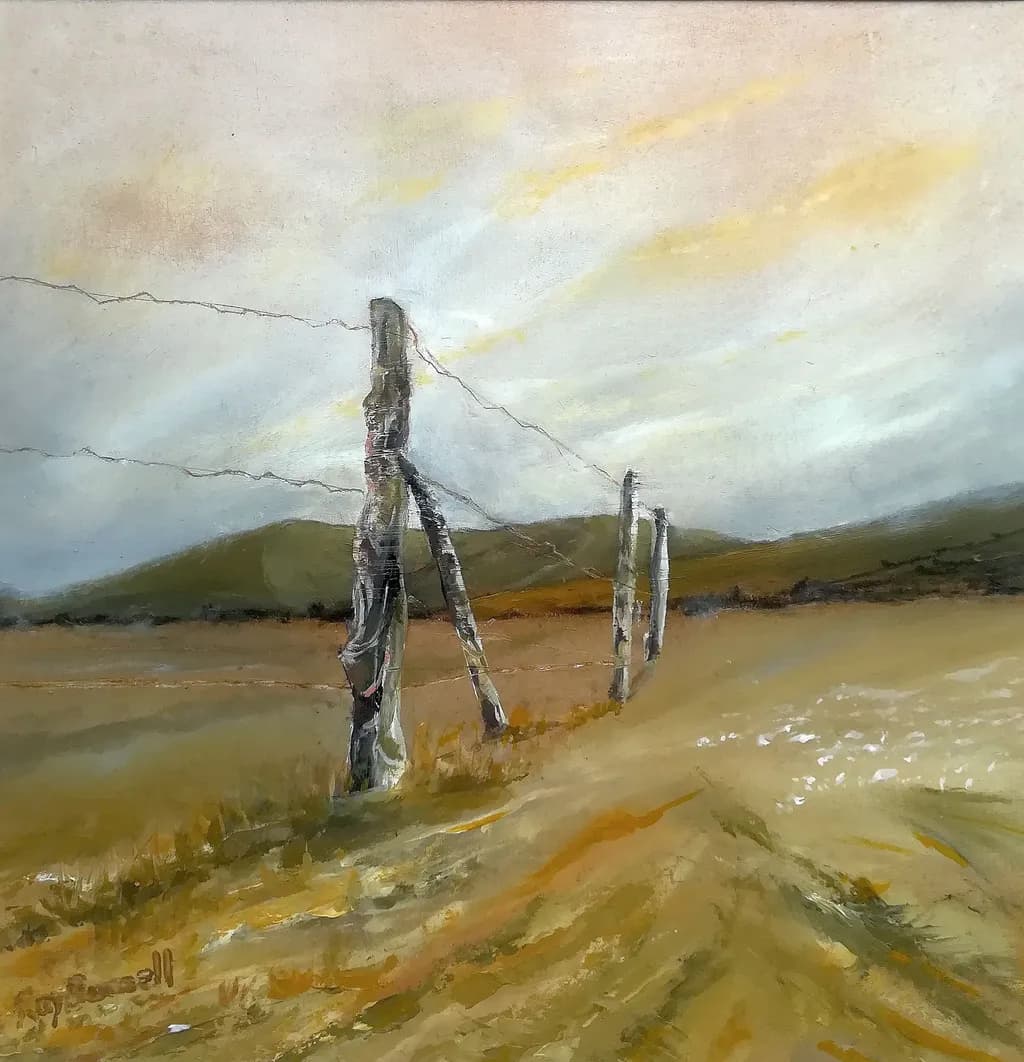 Hen Fence Landscape