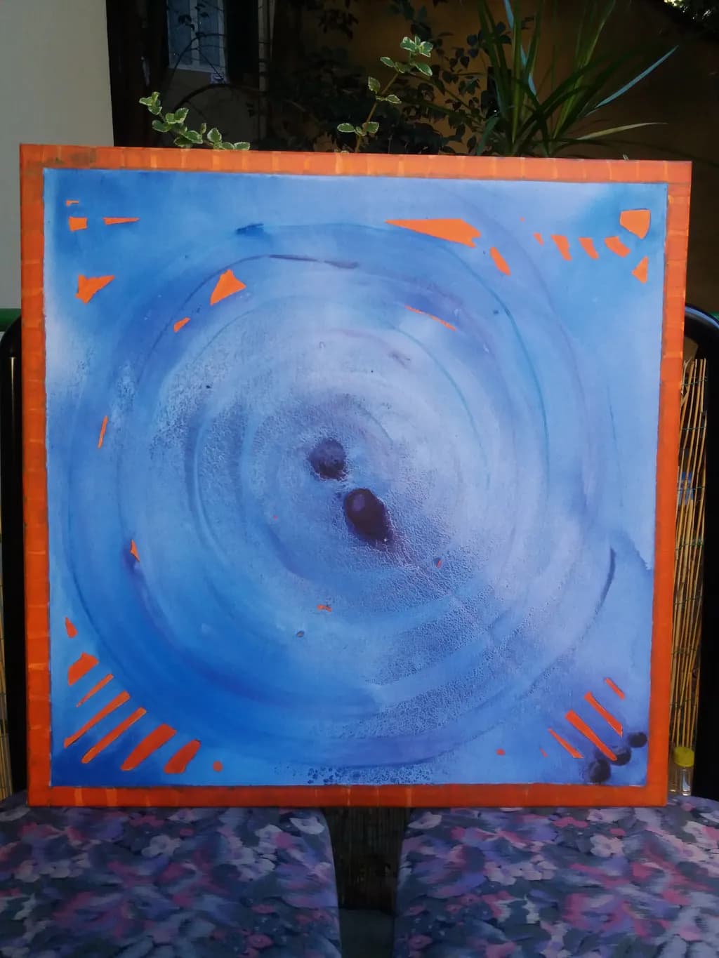 Blue Spiral Pulse