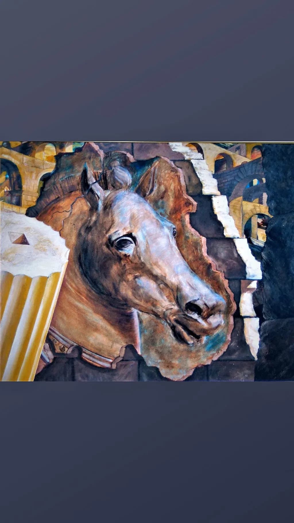 Horse Sculpture Detail