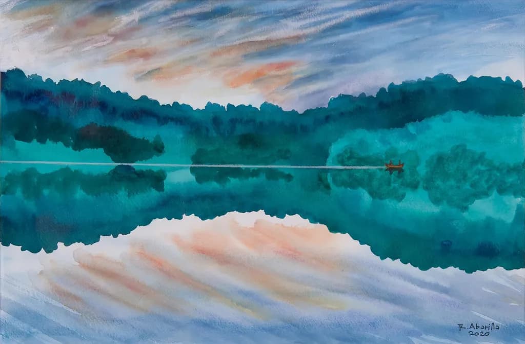 Sunset at the Lake