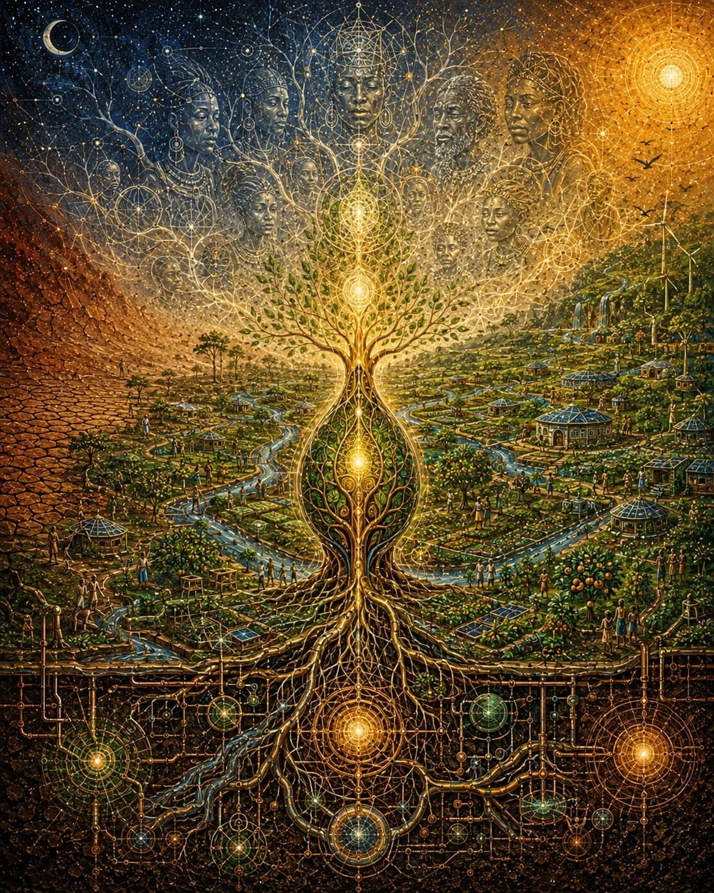 When the Ancestors Dream in Green