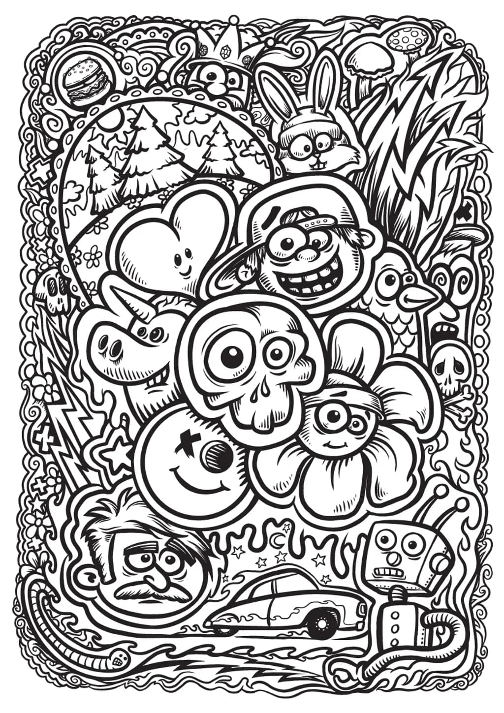 Playtime Black and white
