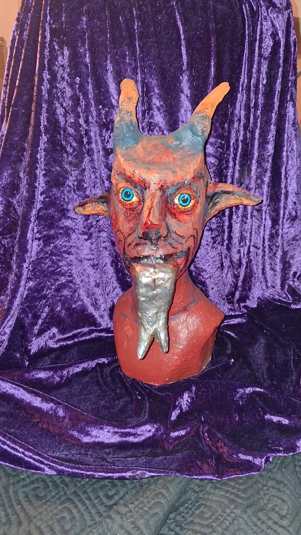 Cerulean Gaze Devil Bust