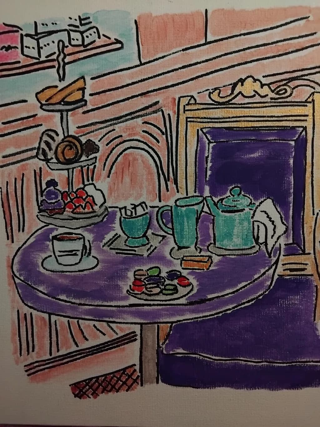 Tea Time Setup