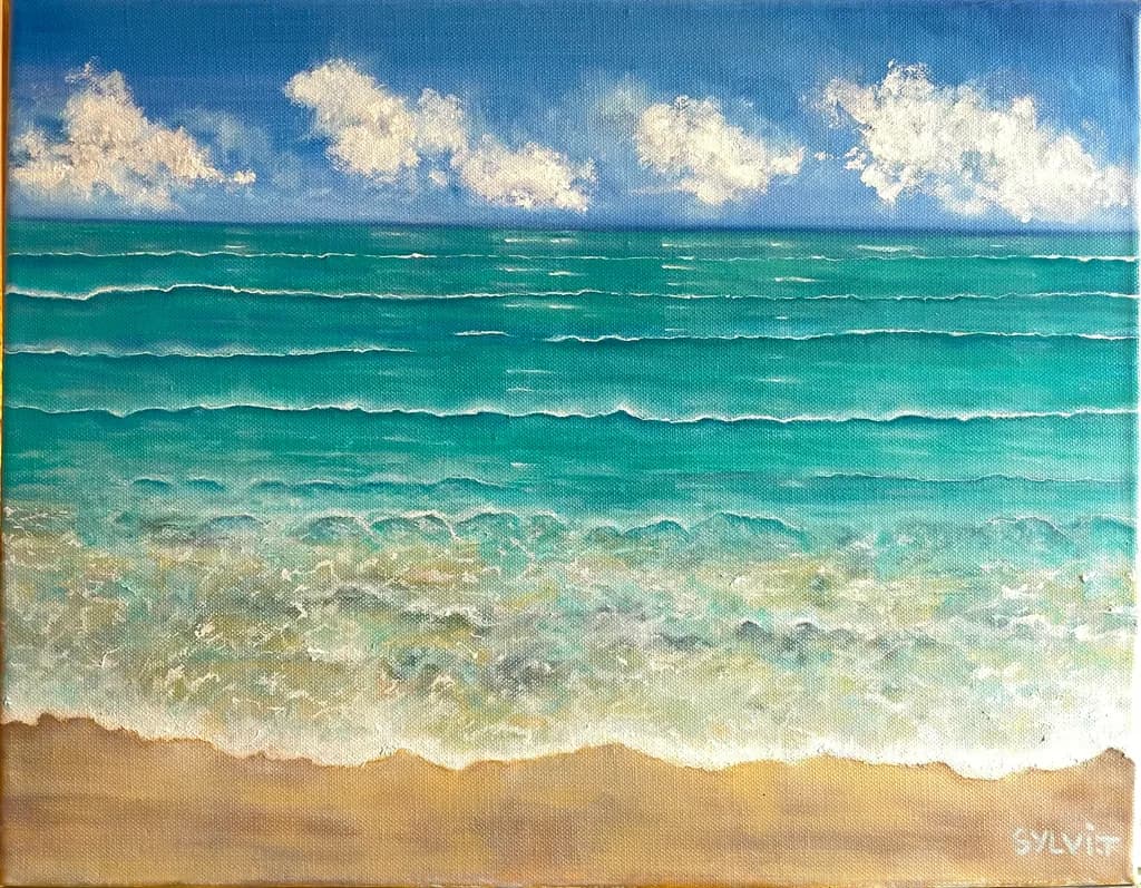 Ocean Waves Canvas