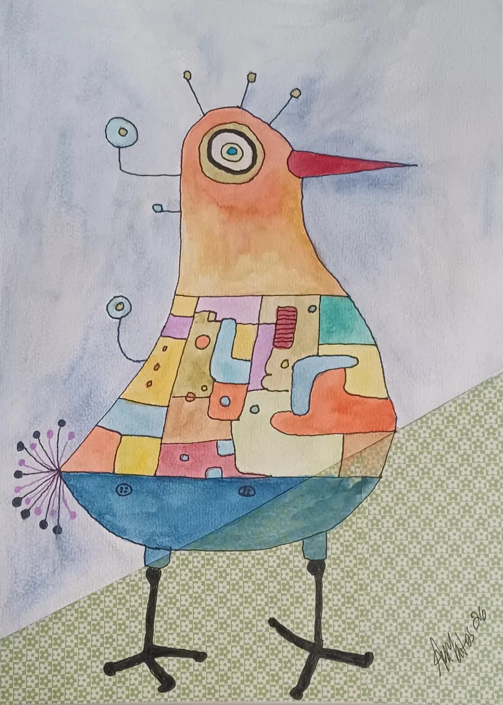 Patchwork Bird