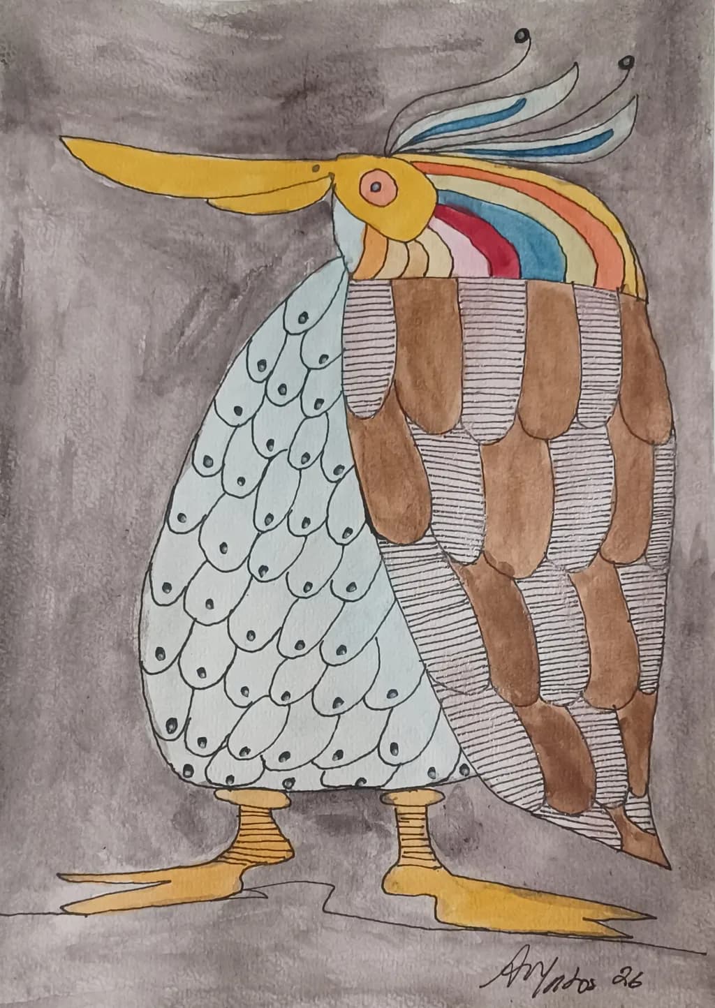 Quirky Pelican