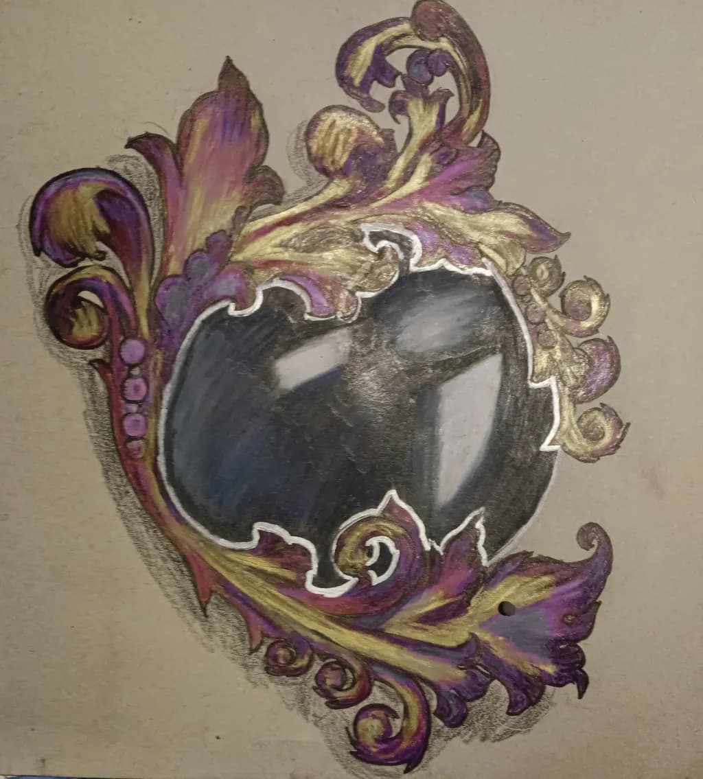Baroque Heart Frame