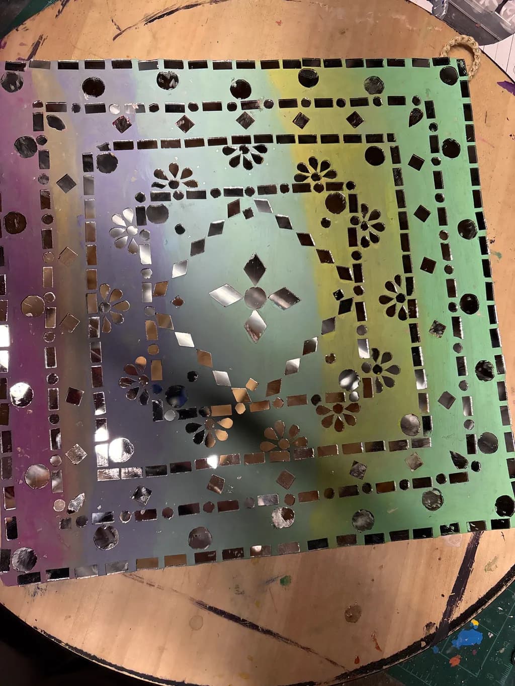 Mirrored Mosaic Pattern