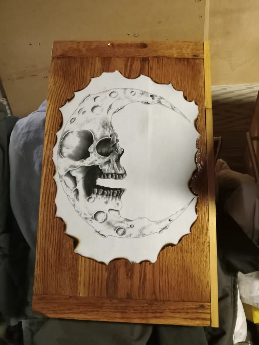 Moon Skull Cutout