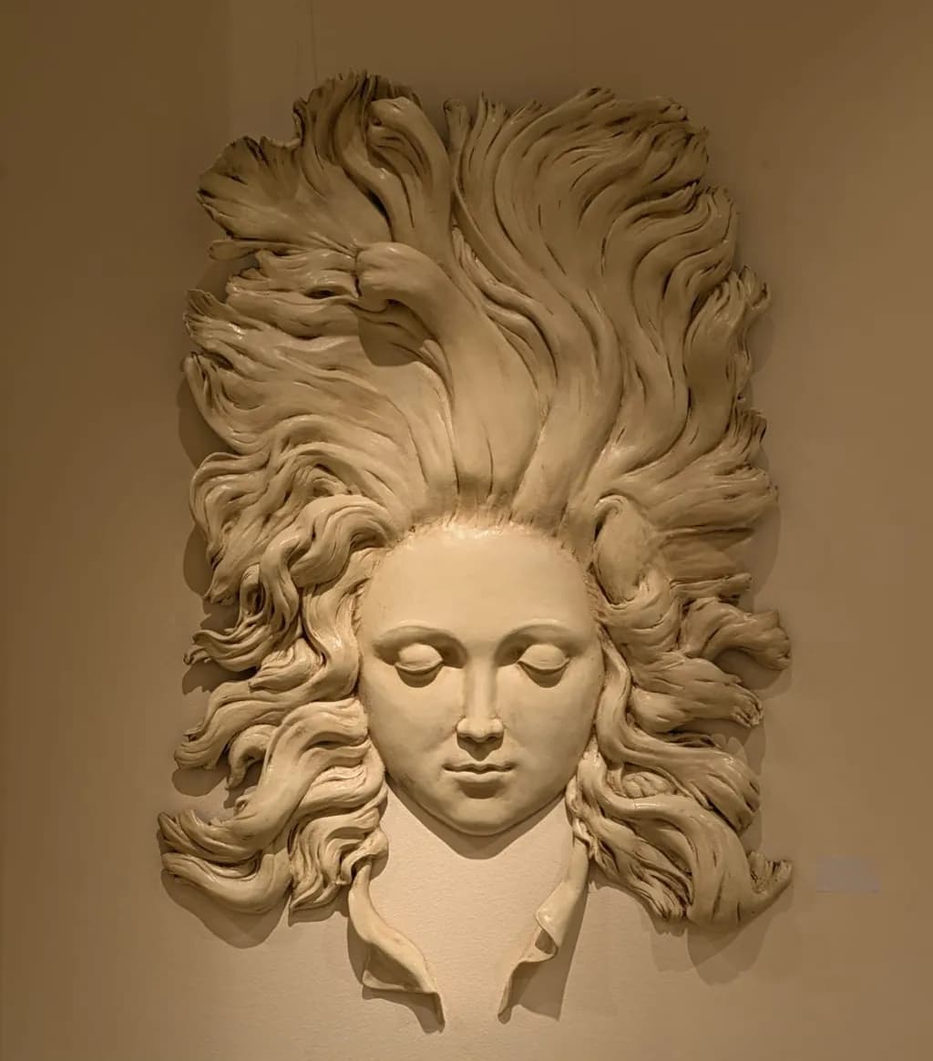 Flowing Hair Sculpture