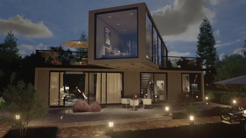 Cantilevered Glow