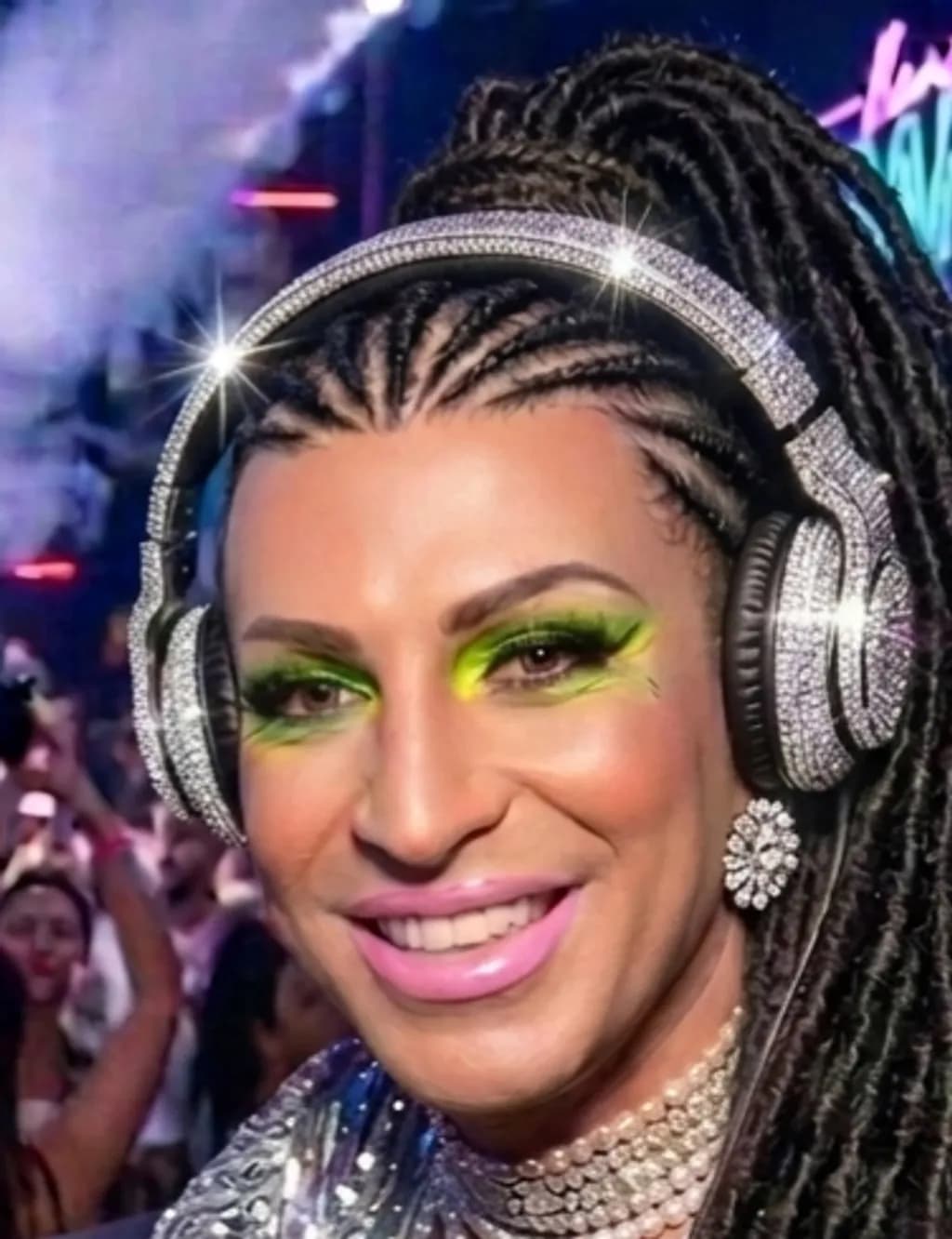 Dazzling DJ Glam
