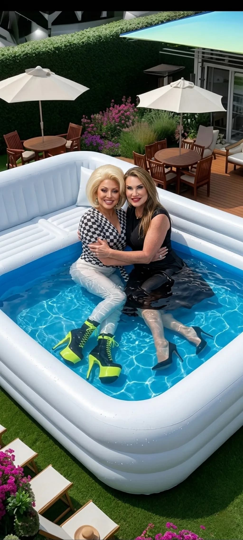 Inflatable Pool Embrace