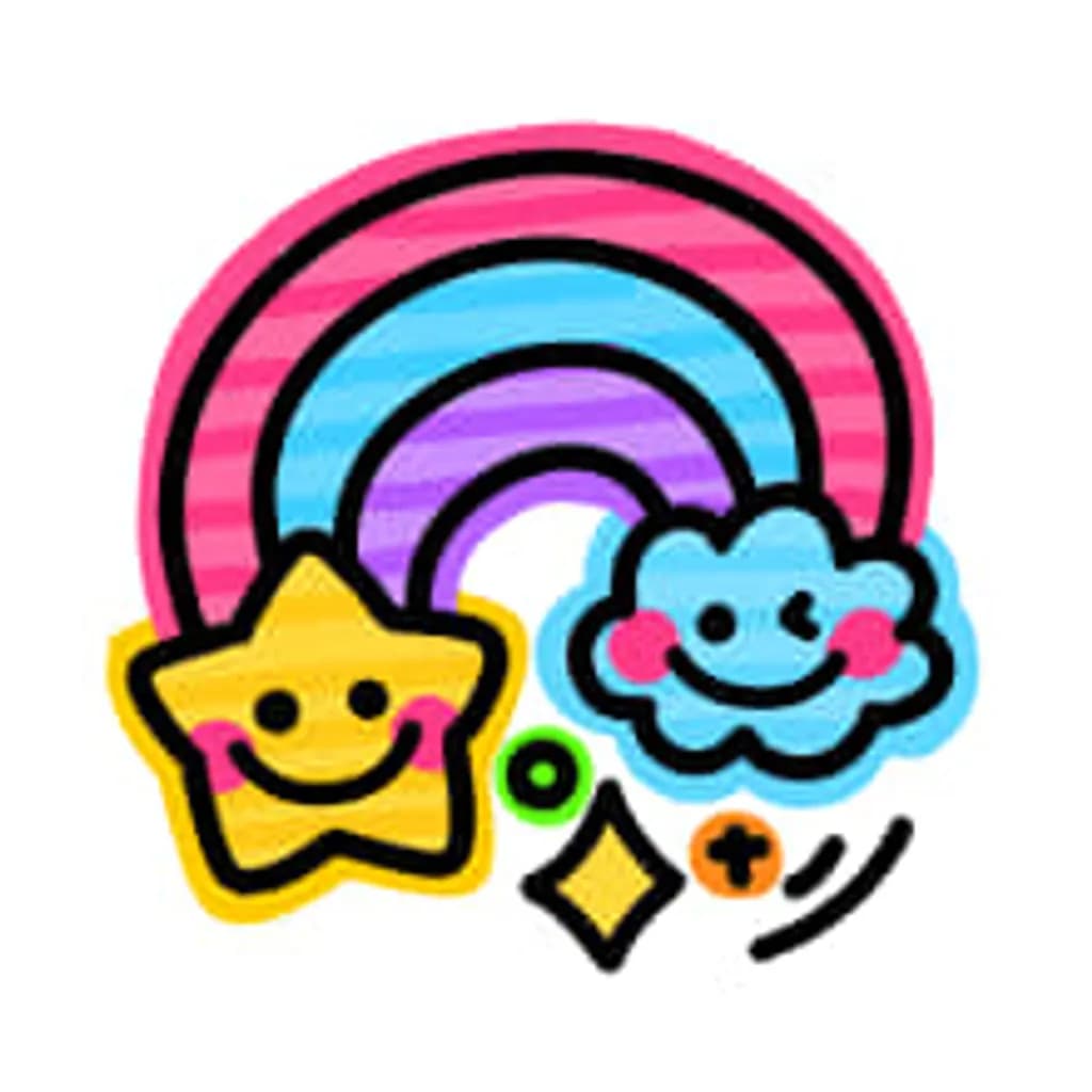 Star, Cloud, and Rainbow