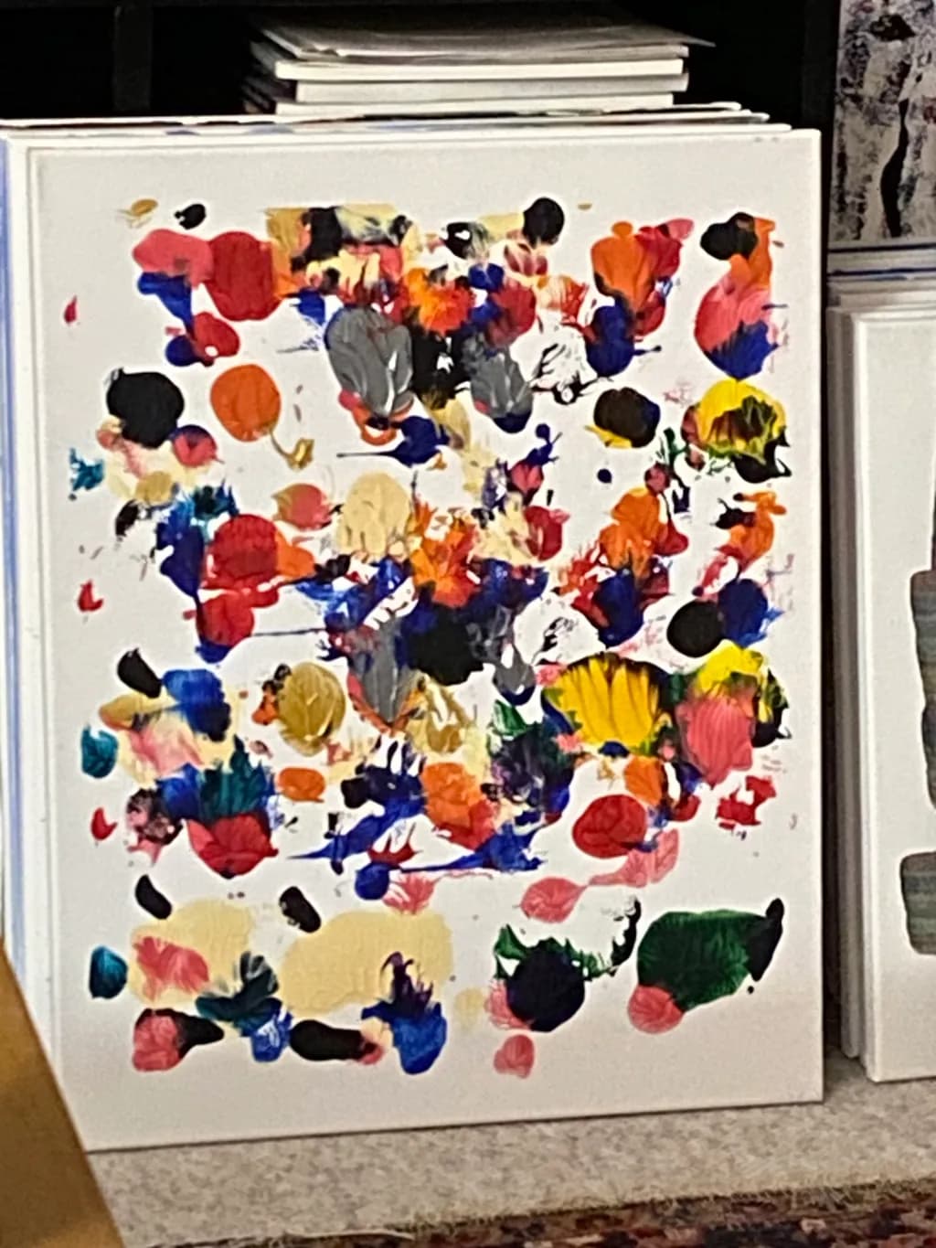Color Burst Canvas