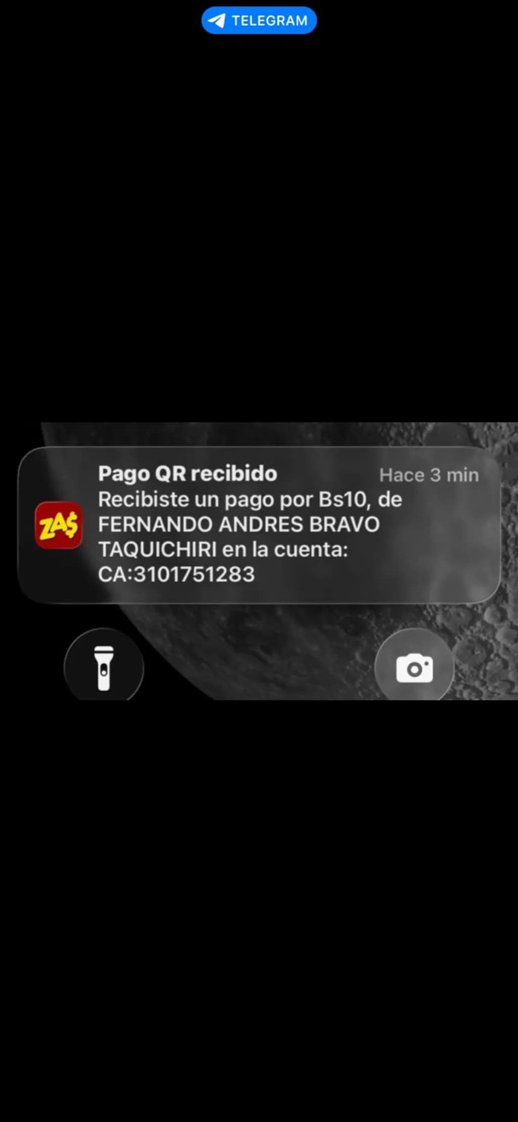 QR Payment Alert