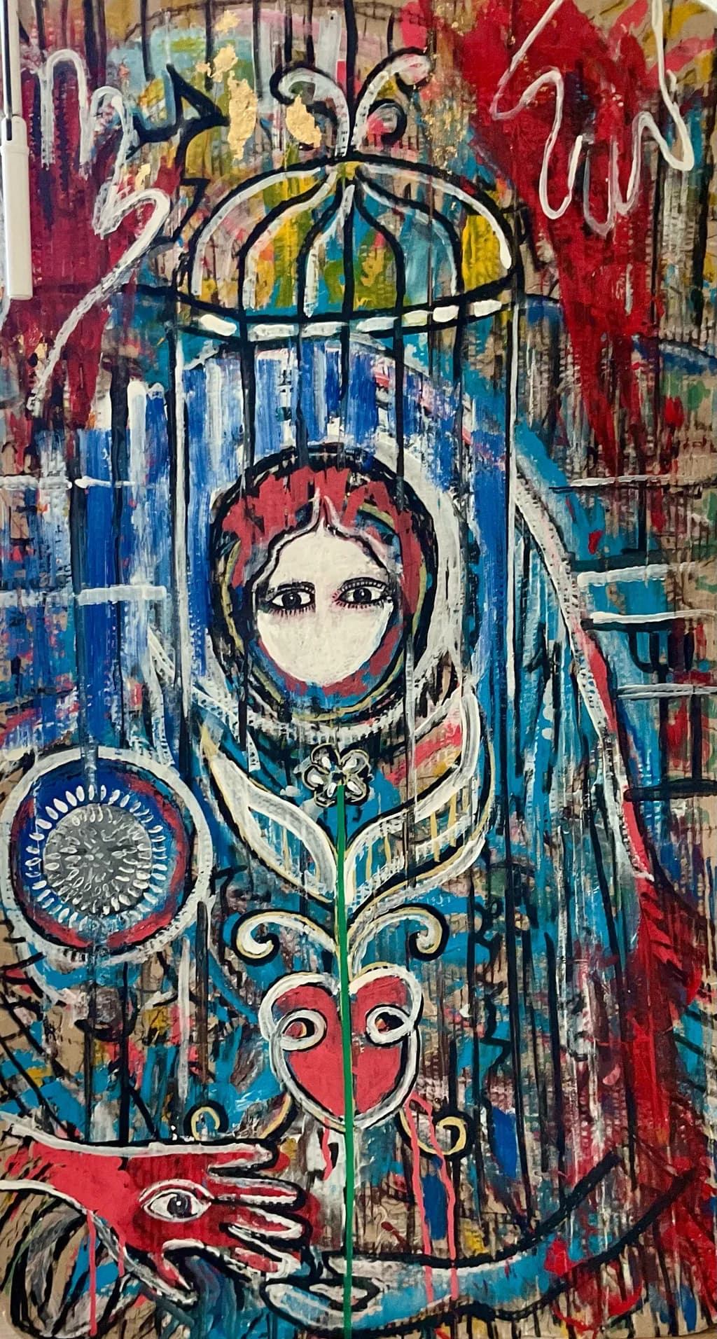 Caged Blossom