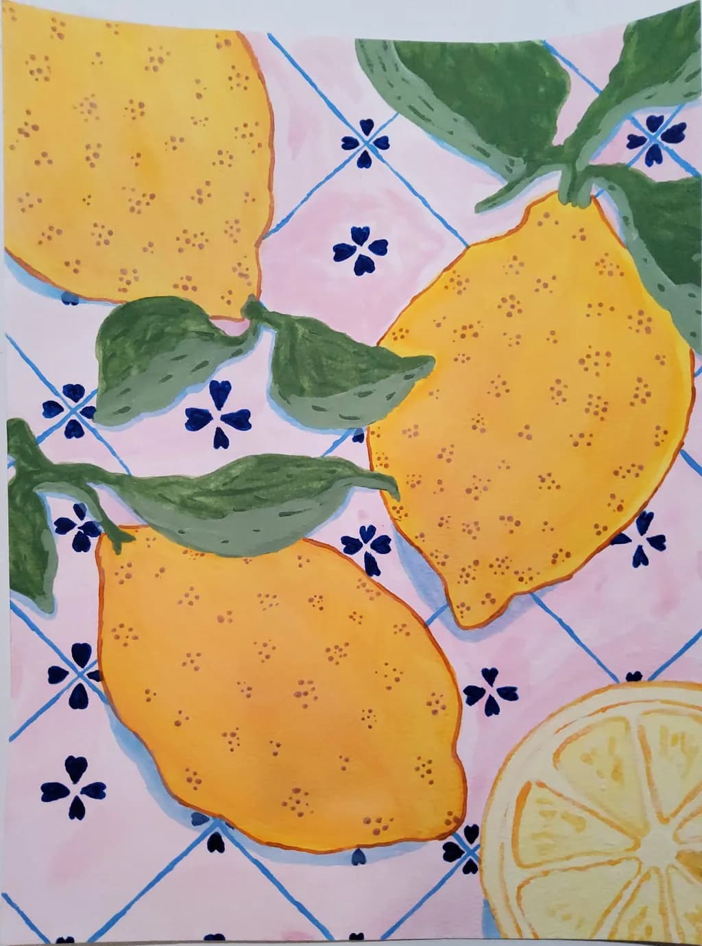 Tiled Lemons