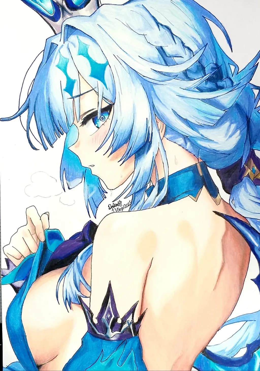 Blue Frost Glance