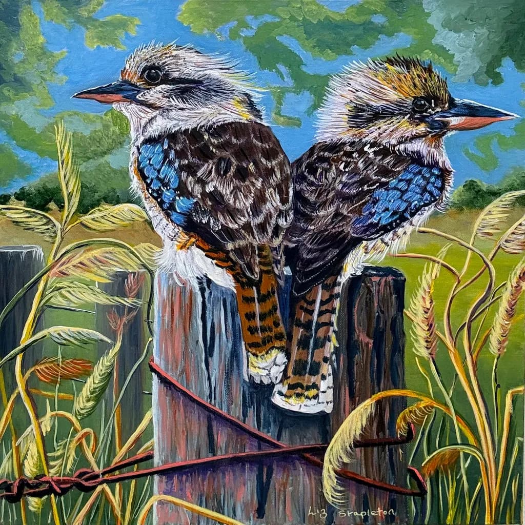 Kookaburras Perched