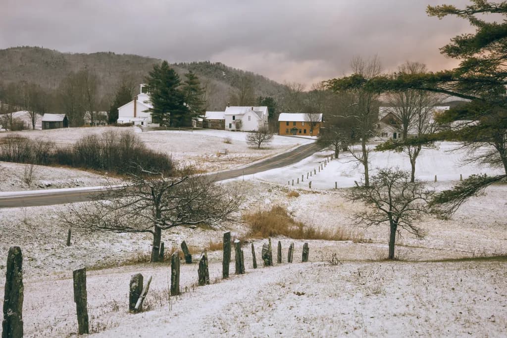 Plymouth Notch Winter