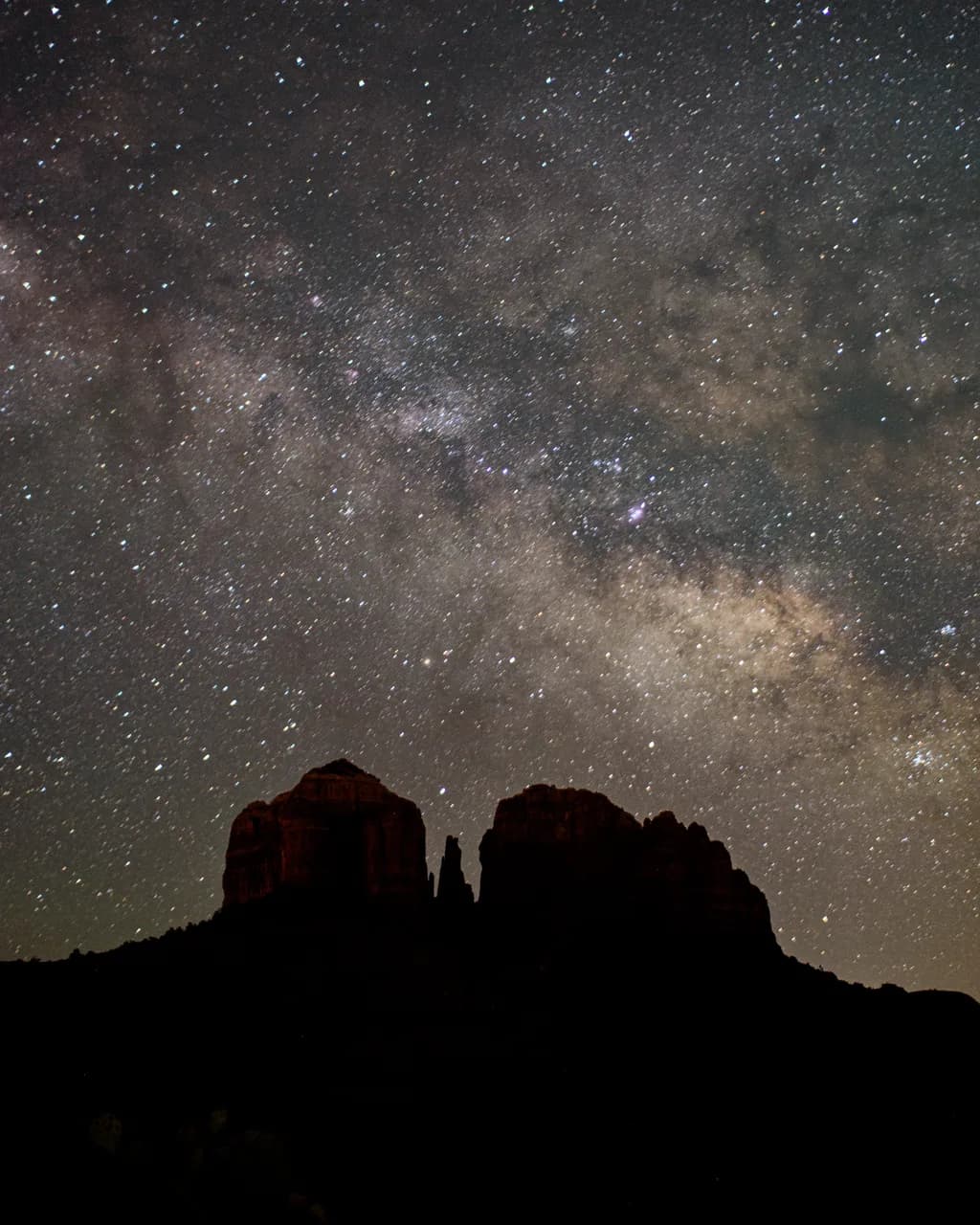 Cathedral Rock Milky Way